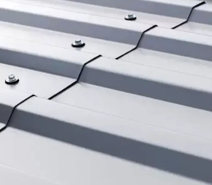 Galvanized steel frames with powder coating