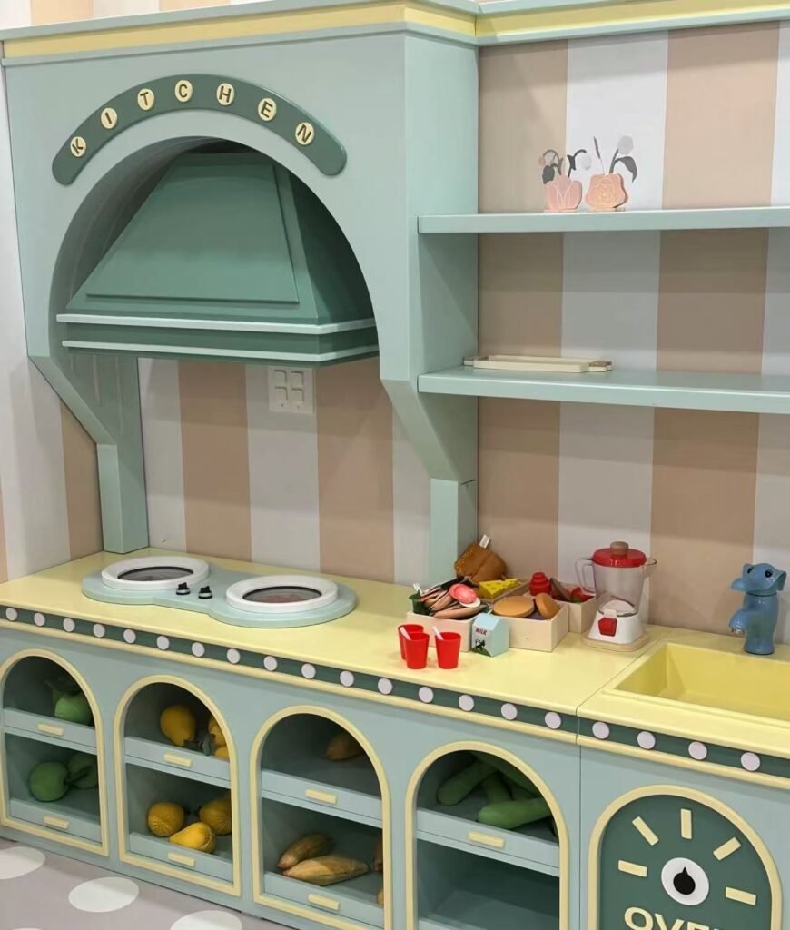 Kitchen style indoor playground
