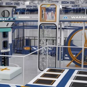 Space theme indoor playground