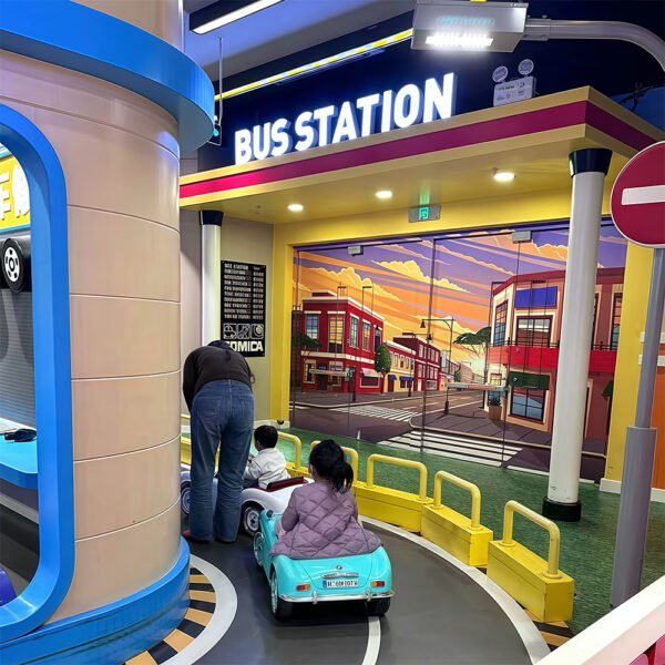 Transportation-Themed Indoor Playground Equipment