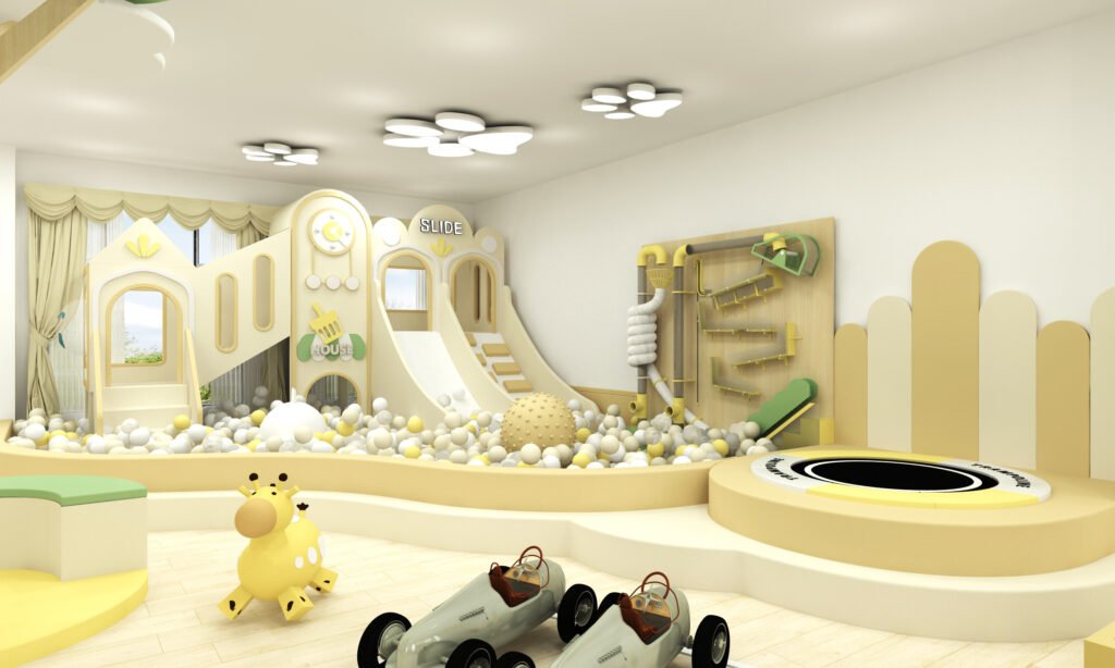 indoor playground play cafe design