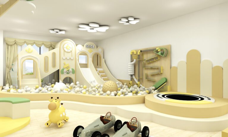 indoor playground play cafe design