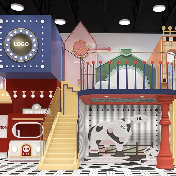 Design and Creation of Theme Parks for Children's Role-Playing