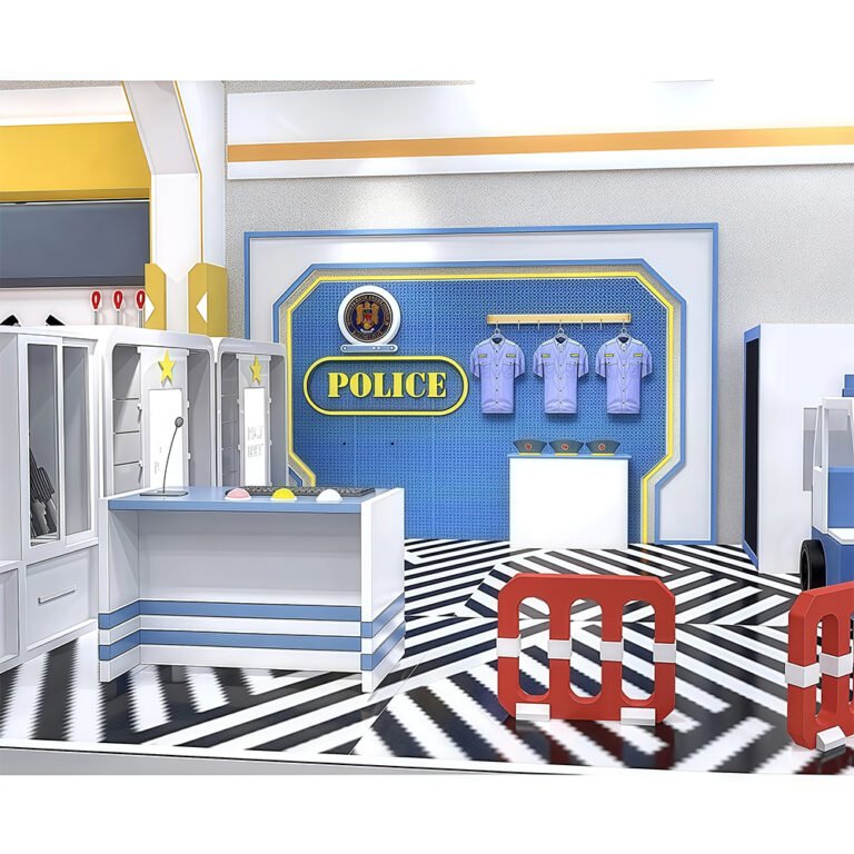 Indoor Playground Role Play Areas Police Station Playround For Kids
