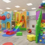 Colorful Play Cafe Layout settings