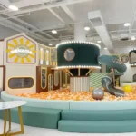 Indoor play structures for Play cafe kids play area