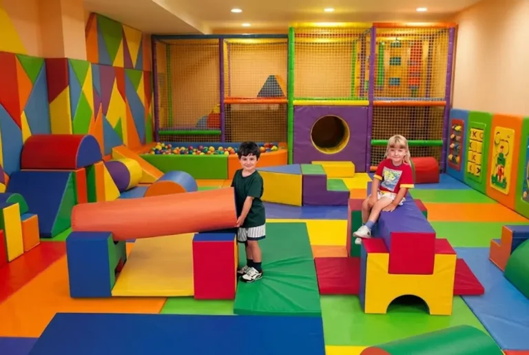 Soft play equipment rental business for fast indoor playground project start