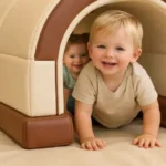 Crawling tunnels for toddler soft play indoor playground equipment play features