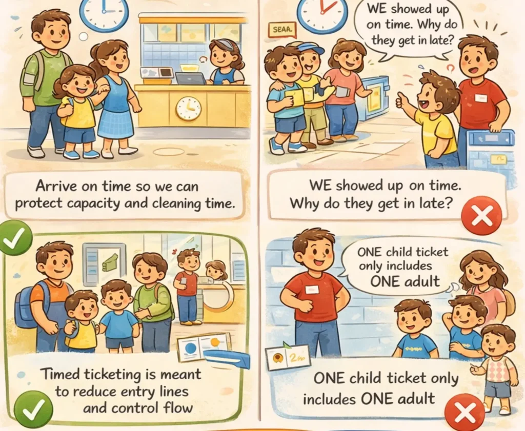 play cafe check-in rules