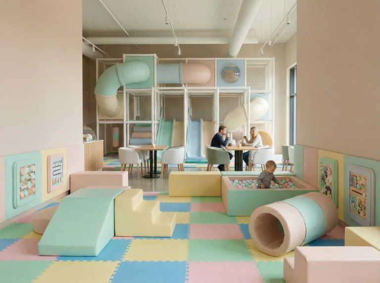 zona de juegos para niños pequeños