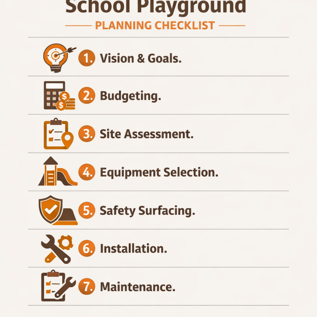 Indoor School Playground Planning Checklist