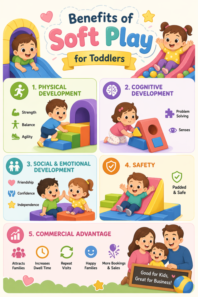 benefits of soft play for toddler