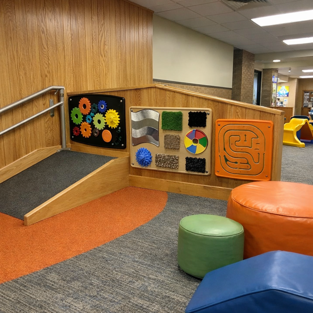 Inclusive Indoor Playground Equipment for Schools