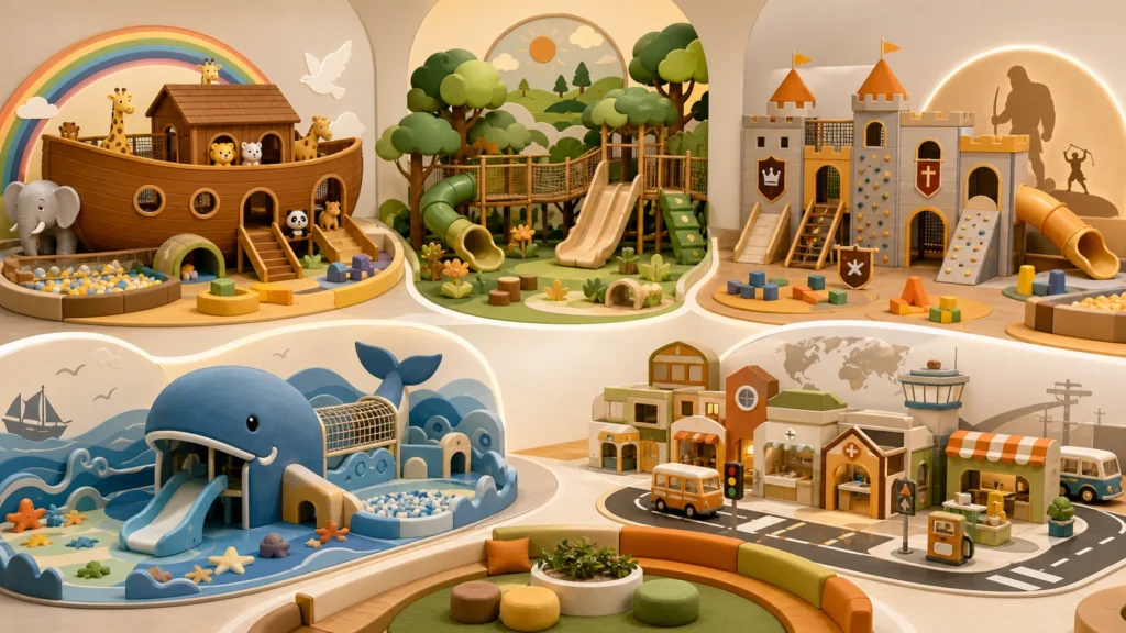 church playground biblical themes